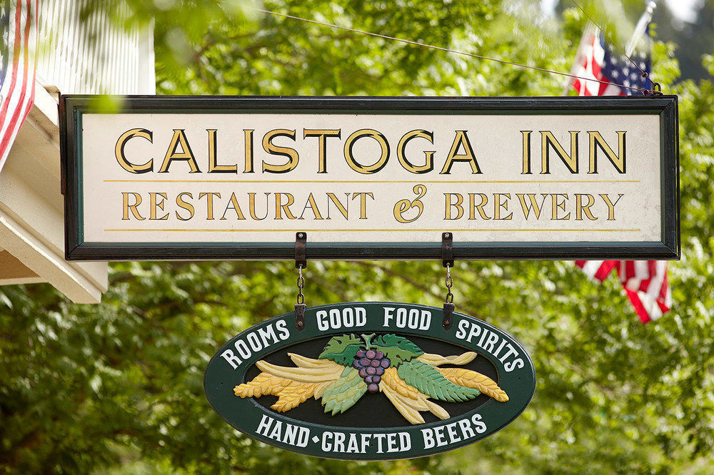 Calistoga Inn Restaurant And Brewery מראה חיצוני תמונה